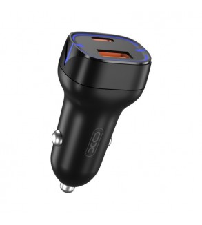 Incarcator-auto-Quick-charge-USB-QC30--PD20W-type-C-Cod--XO-CC37