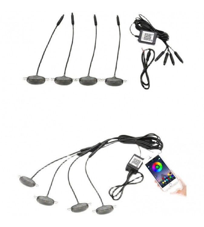 Set-4-lampi-cu-LED-RGB-control-prin-aplicatie-telefon-Diverse-jocuri-de-lumini-sau-lumina-continua-Cod--W14552-1-12V