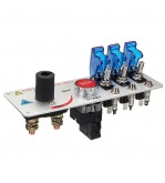 Panou-cu-3-intrerupatoare--buton-pornire-cu-releu-si-cablaj-Cod--RACING-12101053