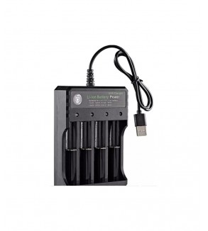 Incarcator Acumulatori 4.2V Li-Ion 18650 cu 4 Porturi la USB Cod: BH-042100-04U