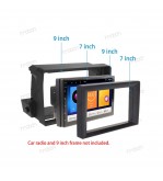 Rama adaptore de la 9 inch la 7 inch pentru navigatii auto Cod:CHS-9LA7