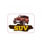 Abtibild "SUV " Cod:TAG 057 - T2