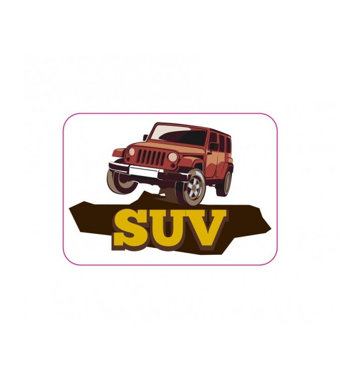 Abtibild "SUV " Cod:TAG 057 - T2