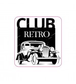 Abtibild "CLUB RETRO" Cod:TAG 054 - T2