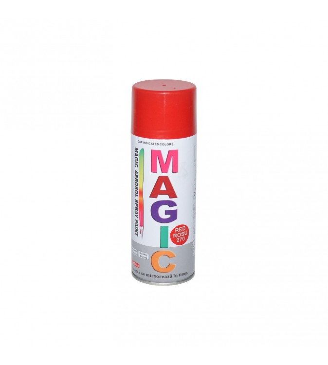 Spray vopsea MAGIC ROSU 400ml Cod:270