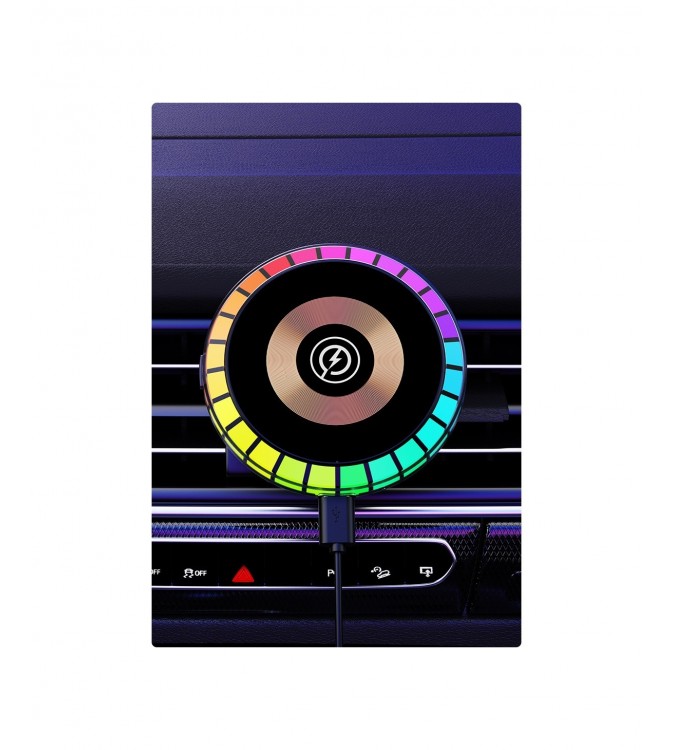 Suport telefon  magnetic cu incarcare wireless Cod:FS-1328