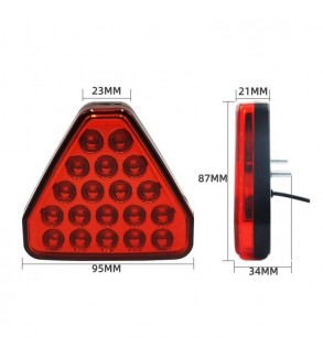Lampa stop frana LED frana F1   Lumina: rosie Cod: AC-3221
