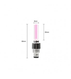 Capacele valve LED  Cod: QMZ-03 - Rosu