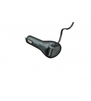 Prelungitor bricheta  cu USB si voltmetru Premium  Negru Cod:1676