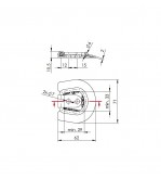 Set prindere podea pentru marfa Cod:UP-03B (4 bucati)
