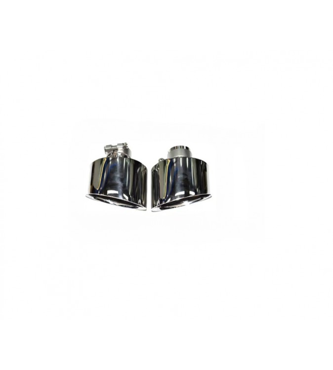 Ornament de toba compatibil  Audi model tip RS-Argintiu Cod:TY001SL