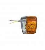 Lampa led  pozitie +semnalizare -  alb+galben -12-24V Cod:2140
