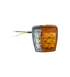 Lampa led  pozitie +semnalizare -  alb+galben -12-24V Cod:2140
