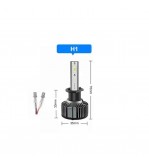 Bec cu F2 - H1 Putere: 28W  - 9600 lumen 6000k Voltaj: 12-24V CANBUS