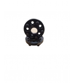 Distantiere - flanse adaptoare din aluminiu forjat 6061T6 -Grosime 22mm -  Negru  Cod:DADP-5100-5