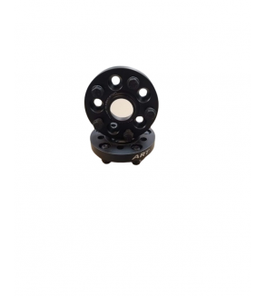 Distantiere - flanse adaptoare din aluminiu forjat 6061T6 -Grosime 22mm - Negru  Cod:DADP-5120-2