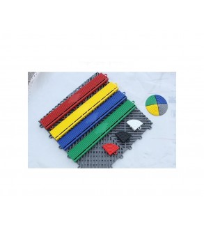 Colt pardoseala modulara  6x6x1,8cm   Culoare: Negru Cod: PM10028