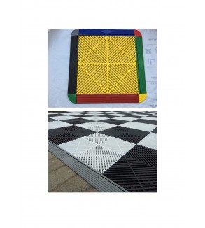 Colt pardoseala modulara  6x6x1,8cm   Culoare: Negru Cod: PM10028