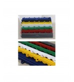 Margine pardoseala modulara  tip TATA  40x6x1,8cm  Culoare: Neagra Cod: PM10016