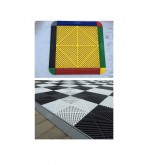 Margine pardoseala modulara  tip TATA  40x6x1,8cm  Culoare: Neagra Cod: PM10016