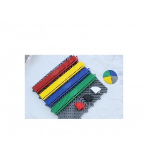 Margine pardoseala modulara  tip TATA  40x6x1,8cm  Culoare: Neagra Cod: PM10016