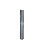 Margine pardoseala modulara  tip TATA  40x6x1,8cm  Culoare: Gri  Cod: PM10014