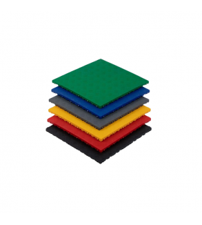 Pardoseala modulara plina  40x40x1,8cm   Culoare:Rosie Cod: PM10010