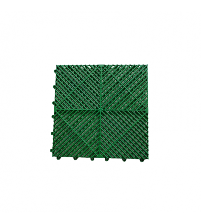 Pardoseala modulara ventilata  40x40x1,8cm   Culoare: Verde Cod: PM10006