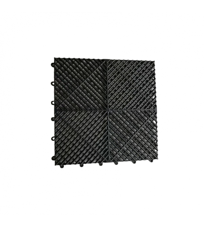 Pardoseala modulara ventilata  40x40x1,8cm   Culoare: Negru Cod: PM10002