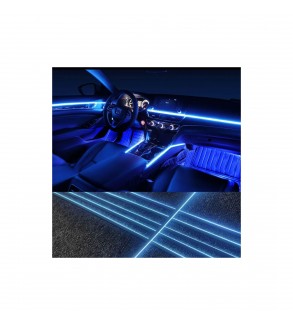 Banda  LED RGB  suplimentara  pentru  lumina ambientala 12V   Cod:AMBI18LED
