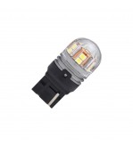 Bec o faza  T20 7440 W21W 15SMD 2835 12V CANBUS  nonpolar 320 lumen  Lumina alba Cod:SPT15-7440-W