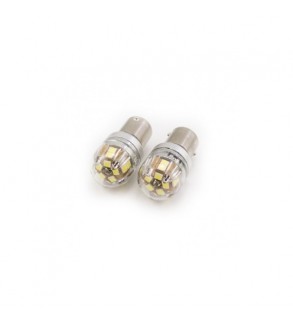 Bec 2 faze  BAY15D T.V. P21-5W  15SMD 2835   12V CANBUS  nonpolar 320 lumen  Lumina alba Cod: SPT15-1157-W