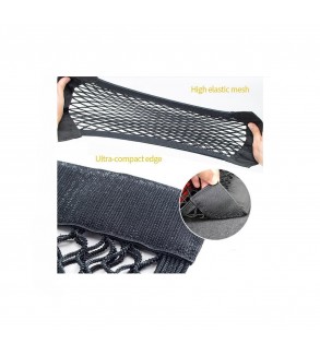 Plasa elastica - organizator portbagaj tip buznar cu scai si banda dublu adeziva S 25*30cm Cod: EM-30