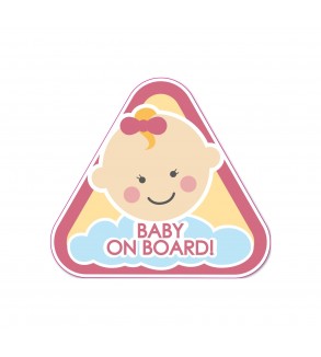 Abtibild "BABY ON BOARD" Cod: TAG 045 - T2