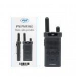 Statie radio portabila PNI PMR R60 446MHz, 0.5W, Scan, blocare taste, SOS, Monitor, acumulator 1200mAh