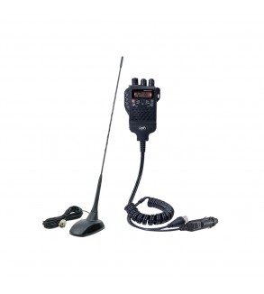 Kit Statie radio CB PNI Escort HP 62 si Antena PNI Extra 48 cu magnet inclus, ASQ, RF GAIN