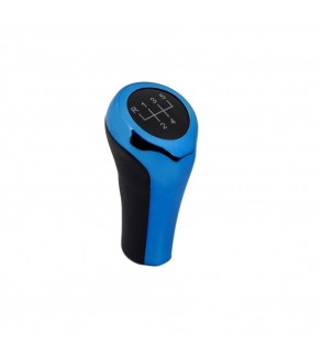 Maner schimbator 5 viteze compatibil BMW X1 X3 X5 E53 E83 E60 E81, E82, E87, E90, E91, E92, Albastru Cod:FX-310