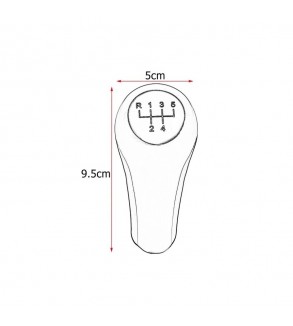 Maner schimbator 5 viteze compatibil BMW X1 X3 X5 E53 E83 E60 E81, E82, E87, E90, E91, E92, Albastru Cod:FX-310