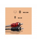 Set cablu RCA -lungime 5m Cod:K6-5M