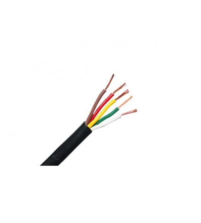 Cablu instalatie remorca 5 fire - 5x0,75mm (pret pe metru) Cod:GZ5075 Cablu instalatie remorca 5 fire - 5x0,75mm (pret pe metru) Cod:GZ5075