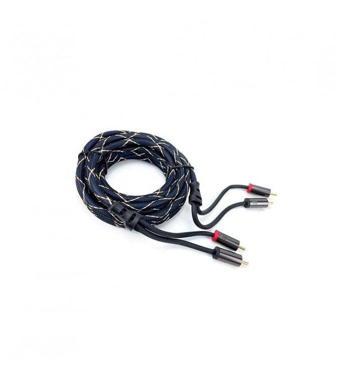 Set cablu RCA -lungime 5m PROFESIONAL Cod: TB-668 Set cablu RCA -lungime 5m PROFESIONAL Cod: TB-668