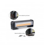 Set 2 proiectoare cu functie stroboscopica Lumina:Portocalie 12-24V Cod:206-2C