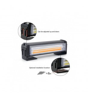 Set 2 proiectoare cu functie stroboscopica Lumina:Portocalie 12-24V Cod:206-2C