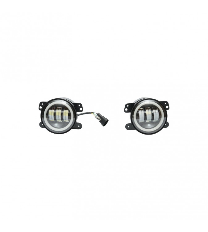 Proiector cu 6 LED-uri 9-60V 30W cu lumina de zi tip Angel Eyes Breckner Germany Cod:BK69122
