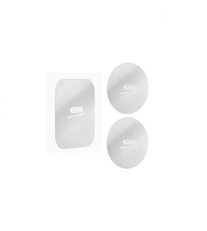 Set 3 placute metalice pentru suport auto magnetic, Cod: XO-Y2