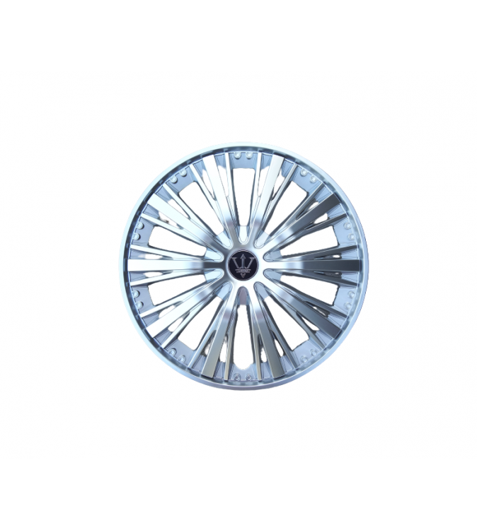 Set 4 capace roti model EVO argintii 15" Cod: WM0-3SL-15