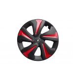 Set 4 capace roti model EVO  negru+rosu 16" Cod: WK3-1RD-16