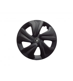 Set 4 capace roti model EVO negru mat 16" Cod: WK0-1BK-16
