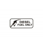 Abtibild "DIESEL FUEL ONLY" Cod: XS-03