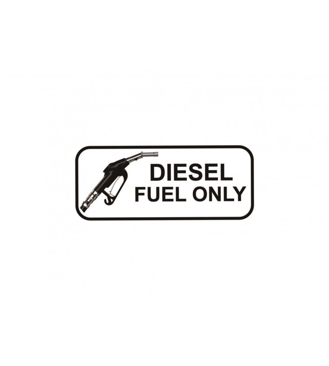 Abtibild "DIESEL FUEL ONLY" Cod: XS-03